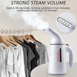 Best Handhållen Klädångare 240 ml Stor Kapacitet, Handhållen Klädångare För Hem Och Resa