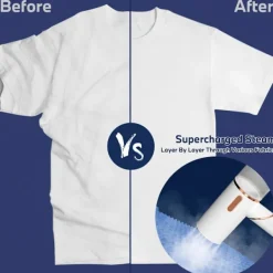 Handhållen Klädångare - 1600W Tredje Växeln 250Ml Mini Bärbar Tyg Kläder Skrynkelborttagare