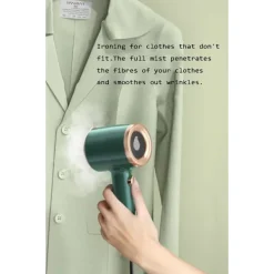 Online Handhållen Klädångare För Kläder Med Spray, Snabb Uppvärmning (Grön)