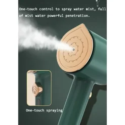 Online Handhållen Klädångare För Kläder Med Spray, Snabb Uppvärmning (Grön)
