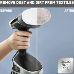 Clearance Handhållen Klädångare, Kraftfull Ångproduktion, Svart