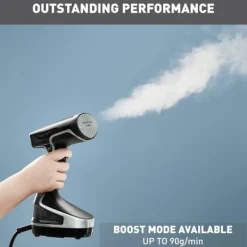 Sale Handhållen Klädångare, Kraftfull Ångproduktion, Svart