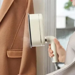 Handhållen klädångare, portabelt ångstrykjärn, digital roterande strykjärn för hemmet, ångstrykjärn