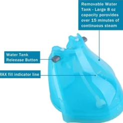 Outlet Handhållen Klädångare, 1200W Mjukgörande/Desinficerande/Steriliserande Kläder