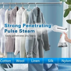 Clearance Handhållen Klädångare, 1500W Portabel Klädångare med 300ml Avtagbar Vattentank, Värme Black