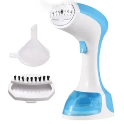 New Handhållen Klädångare 1100W Snabb Uppvärmning Med 120Ml Avtagbar Vattentank (Blå)