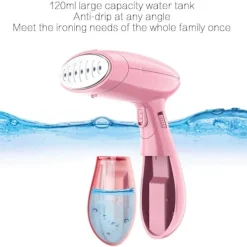 New Handhållen Klädstrykare Fällbar Edition Bärbar Ångstrykare för Kläder Säker Tyg Ångstrykare för Både Vertikal & Horisontell Klädhantering