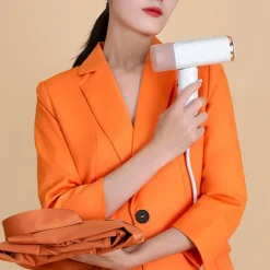 Outlet Handhållen Klädstrykjärn Bärbar Kraftfull Kompakt Tygrynkborttagare Strykmaskin för Kontor Resor Hem