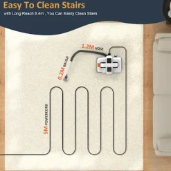 Handhållen Mattrengöring 750W Spot Cleaner