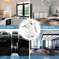 New Handhållen ångrengörare, tryckångrengörare för hem, soffa, kök, badrum, bil, golv, 10 i 1 klädselångrengörare