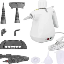 Discount Handhållen ångrengörare, tryckångrengörare för hem, soffa, kök, badrum, bil, golv, 10 i 1 klädselångrengörare med säkerhetslås