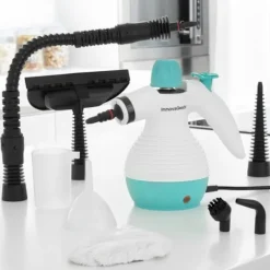 Clearance Handhållen Ångtvätt för Städning one size white