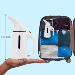 Clearance Handhållen Resestemare, Bärbar Handhållen Tyg Stemare Snabb Uppvärmning Kraftfull Reskläder Kläd Stemare med 150ml Kapacitet för Hemmet och Resor