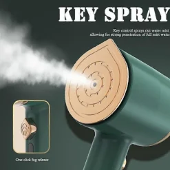 Clearance GIFT OF G Handhållen Steamer Strykjärn för Kläder Torr & Våt Strykmaskin Klädångare Portabel Rese Tyg Rynkborttagare Snabb Uppvärmning