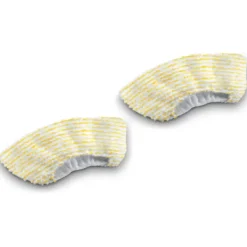 Handmunstycksöverdrag (2 mikrofiber), passar Kärcher ångtvättar, tar bort/absorberar fläckar, original för SC-modeller