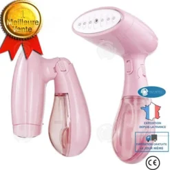 Hot INNOVTEC Handstrykjärn - INN® - Bärbar elektrisk strykjärn - 1300W - Rostfritt stål - Rosa