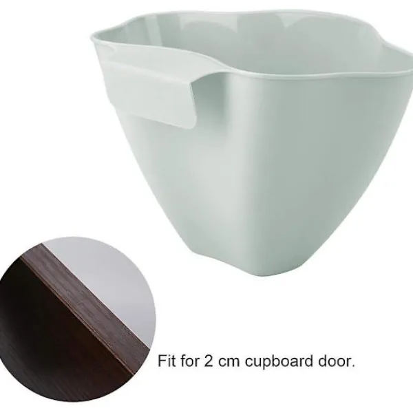 Hot Hem Sopkorg Köks Sopkorg, Sopkorg, Dörrhängande Skåp Köks Sopkorg för Hem(grå)