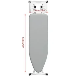 Outlet Hem Universal Silver Coated Vadderad Strykbräda Cover Pad Tung Värmebeständig