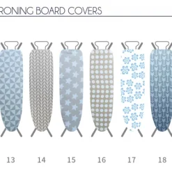 New Hem Universal Silverbelagd Vadderad Strykbräda Överdrag Pad Hea 147*48cm