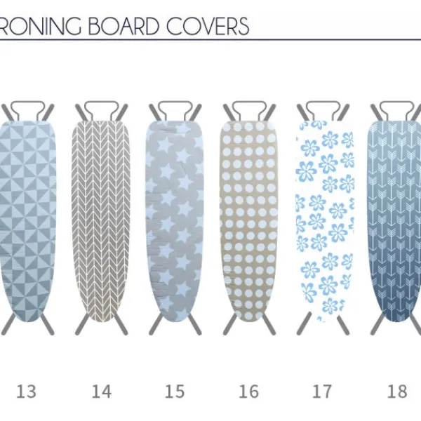 New Hem Universal Silverbelagd Vadderad Strykbräda Överdrag Pad Hea 147*48cm