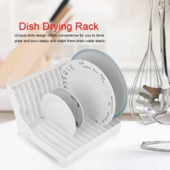 Hot Hemkök hopfällbart tallriksställ torkställ organiser KLB