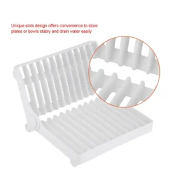 Hot Hemkök hopfällbart tallriksställ torkställ organiser KLB