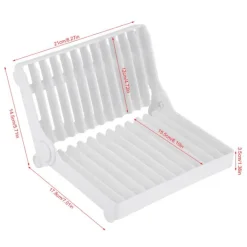 Hot Hemkök hopfällbart tallriksställ torkställ organiser KLB