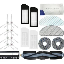 Hot HEPA-filter för Ecovacs Deebot T10 T10 Turbo robotdammsugare tillbehör sidoborste kit mopp rengöringsduk delar