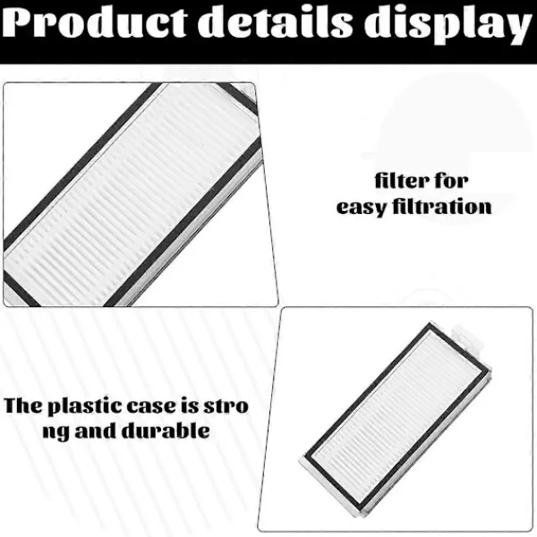 Hot Hepa-filter för Max/ Max+ / / +/ T8 / Q8 Max/ Q8 Max+/ Q5 Pro/ Q5 Pro+ robotdammsugare