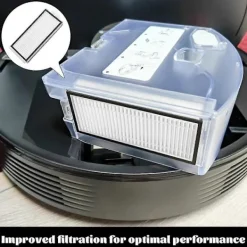 Hot Hepa-filter för Max/ Max+ / / +/ T8 / Q8 Max/ Q8 Max+/ Q5 Pro/ Q5 Pro+ robotdammsugare