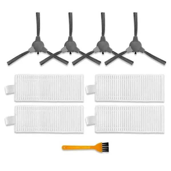 Outlet Hepa-filter och sidoborste för LIECTROUX V3S PRO robotdammsugare, reservdelar
