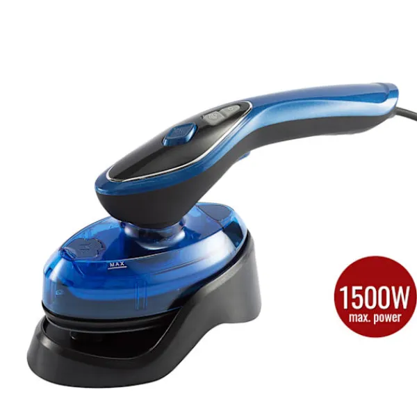 Online Herzberg Home & Living Herzberg HG-8056: 2 i 1 bärbart ång- och torrstrykjärn