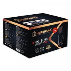 Outlet Herzberg Home & Living Herzberg HG-8058: Avancerad Garment Steamer med strykstation