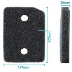 Het rea Hett erbjudande till lågt pris! 8 st Skumfilter för torktumlare 9164761 Värmepumpstorktumlare, Svampfiltermatta Kondensor torktumlare L-Glad