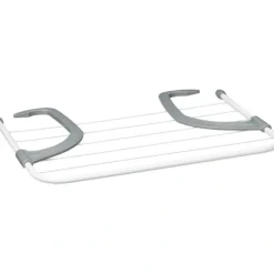 Sale Het rea Hett erbjudande till lågt pris! Torkställning för kläder - Hängande ställning för element och balkong, Liten storlek, 3m torkkapacitet, Vit, 50cm längd - Glad | Fyndiq