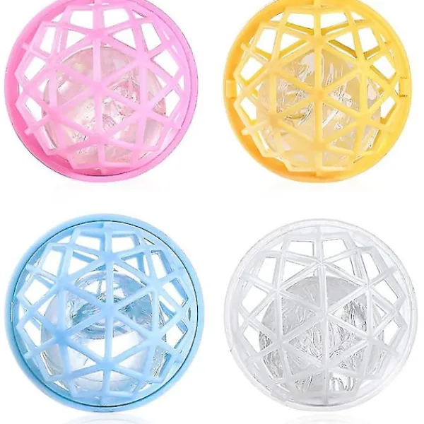 Hot Heytea 4 st Ryngrengöringsbollar Väskrengöringsboll Klibbig Insida Boll Plocka Upp Damm, Håll Din Plånbok, Väska, Ryggsäck, Resväska Ren (4 st)