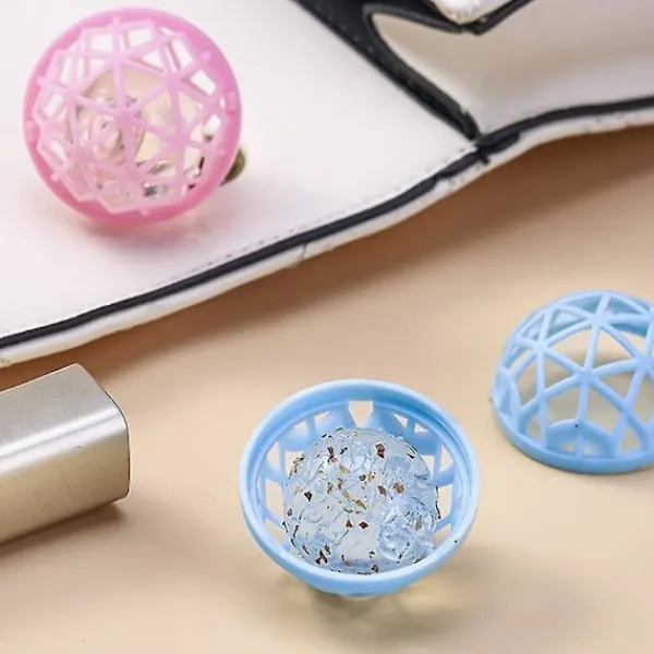 Hot Heytea 4 st Ryngrengöringsbollar Väskrengöringsboll Klibbig Insida Boll Plocka Upp Damm, Håll Din Plånbok, Väska, Ryggsäck, Resväska Ren (4 st)