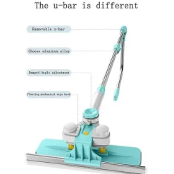Sale Högkvalitativt fönsterrengöringsverktyg U-format fönsterputsare för rengöring av utsidan av fönster As shown