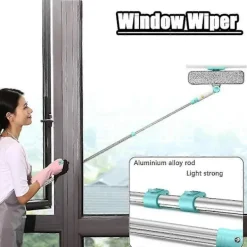 Sale Högkvalitativt fönsterrengöringsverktyg U-format fönsterputsare för rengöring av utsidan av fönster As shown