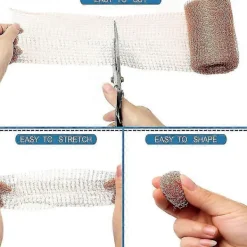 Online Högkvalitativt gnagarnät, 100% koppar mot sniglar, möss, råttor, fåglar, nematoder, Ferramol, stickat kopparnät