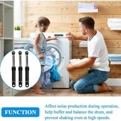 Outlet NICEGOU Högkvalitativt helt nytt 3 st 383EER3001G 4901ER2003A Tvättmaskin Ersättningsdel för LG