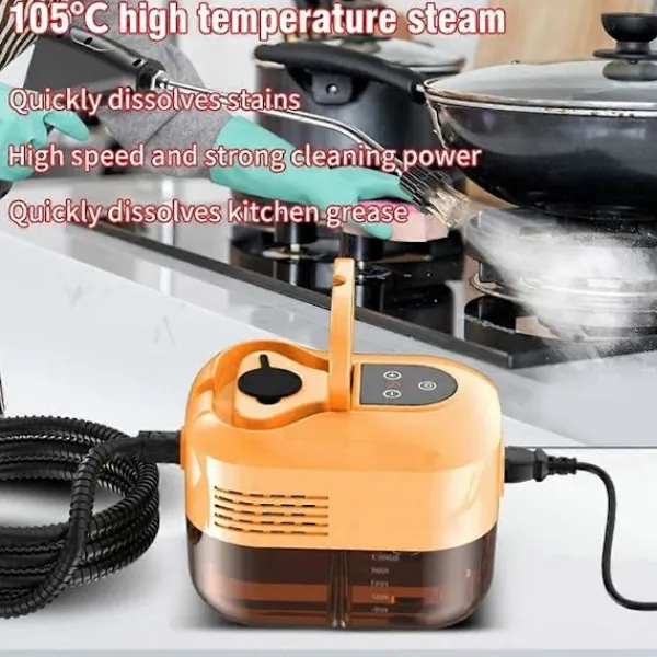 Hot Högpresterande handhållen ångrengörare med avancerad sterilisering för hem, bil, kök och luftkonditionering