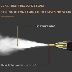 Discount Högtemperatur Högtryck Mobil Rengöringsmaskin Ångtvätt Elektrisk Ångrengörare för Hemmet EU-kontakt Röd
