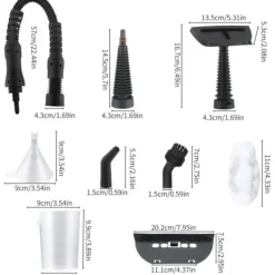 Högtemperatur- och högtrycksångrengörare för hushållsapparater