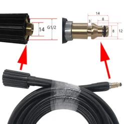 Hot Högtryck spolarslang för Nilfisk C100-C140 M22 15m