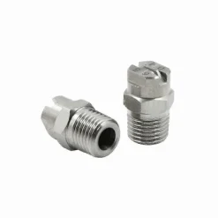 DAO Högtrycks Spraymunstycken i Rostfritt Stål - För Ytrengörare Tvättmunstycke 65 Graders Öppning 1.3 Mm Gängad Anslutning 1/4' db