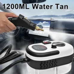 Högtrycks 2500W Ångrengörare med 3 Borstar & 6 Inställningar