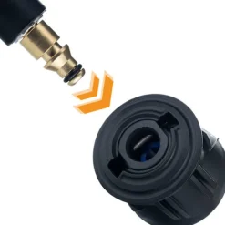 Clearance Rosfix Högtrycksslangförlängning 10M QC – Nylonförstärkt | 200 Bar | Kompatibel med Stihl, Nilfisk, Gerni