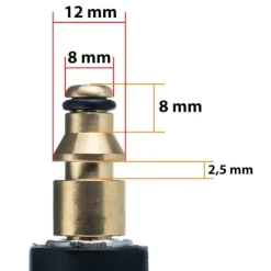 Clearance Rosfix Högtrycksslangförlängning 10M QC – Nylonförstärkt | 200 Bar | Kompatibel med Stihl, Nilfisk, Gerni