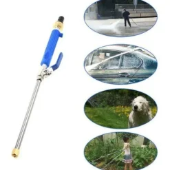 New Högtrycksslangmunstycke för trädgård och bil tvätt - Blå